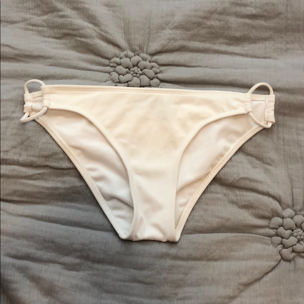 LA Hearts White Bikini Bottoms size medium
